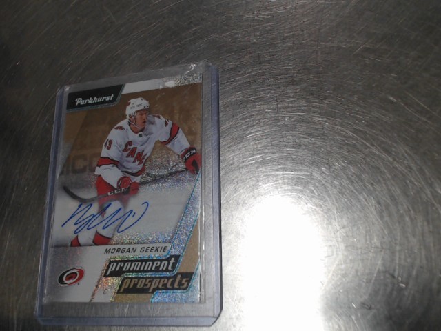 Carte hockey morgan geekie