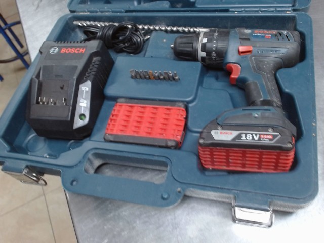 Drill sans fil bosch av 2x bat meche