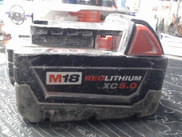 Milwaukee 5.0ah battery pack
