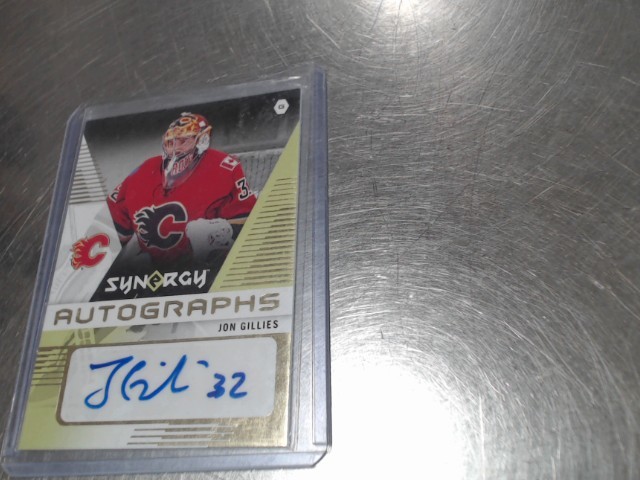 Carte hockey jon gillies