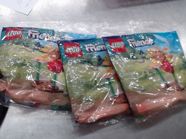 Lots de 3 friend lego