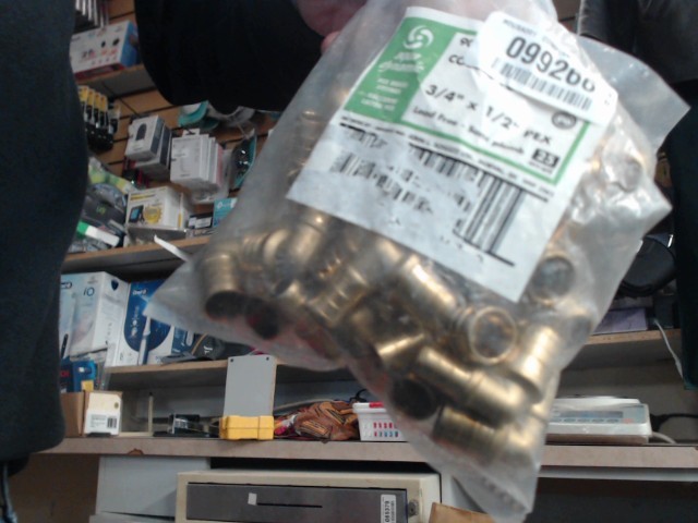 90 deg coudes 3/4 x 1/2