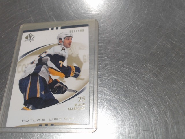 Carte hockey mark mancari(967/999)