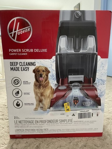 Balayeuse neuve dans la boite