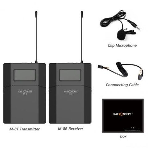 Wireless lavalier microphone