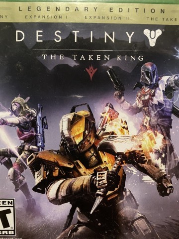 Jeux xbox one destiny the taken king