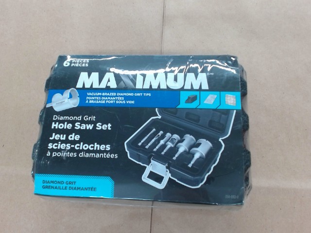 Jeu de scies-cloches 6pc neuf/new