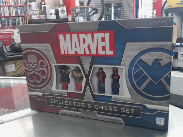 Marvel collectors chess game