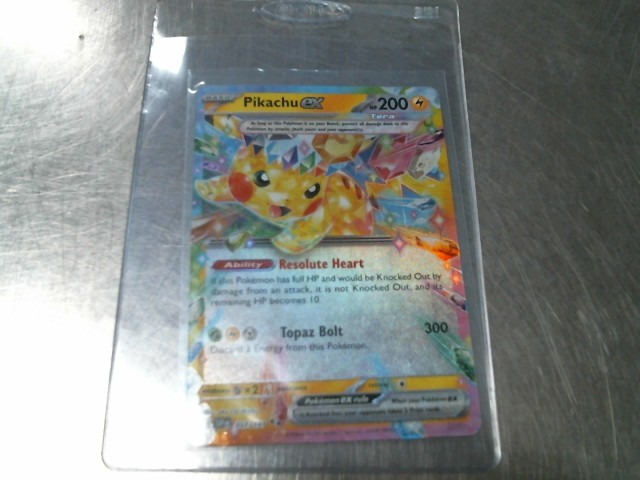 Pikachu ex #57 pokemon surging sparks