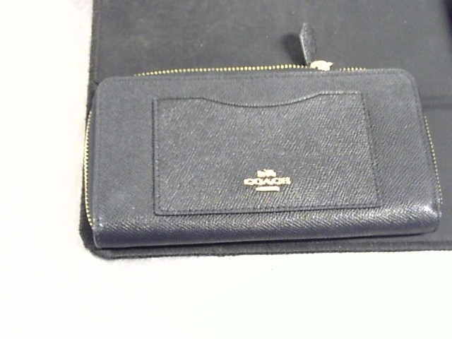 Portefeuille accordeon noire