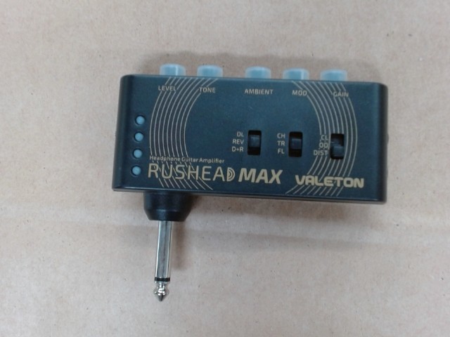 Headphone guitar amplifier rushead max