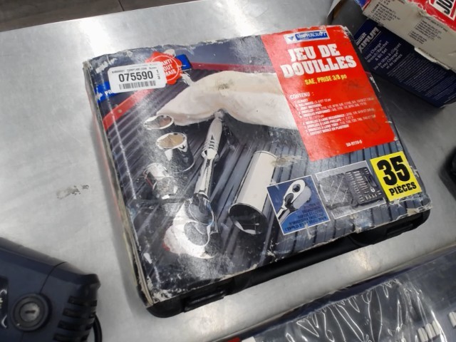 35 pieces jeu de douille