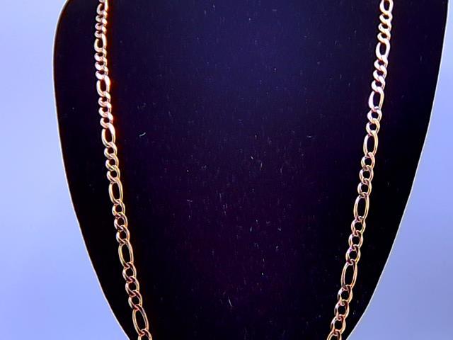 CHAINE FIGARO EN OR 14KT
