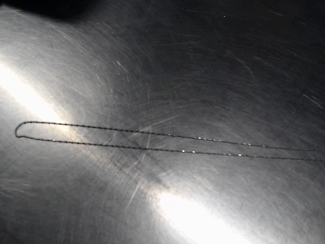 Chain with broken lock