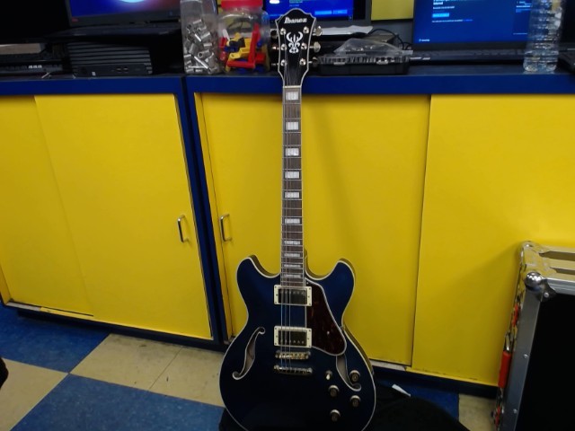 Guitare electric ibanez bleu marin