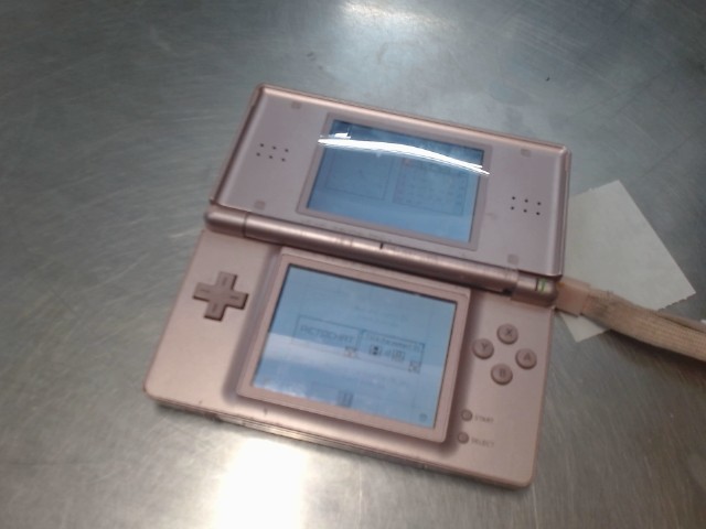 Ds rose (ecran ne tiens pas) sans charg