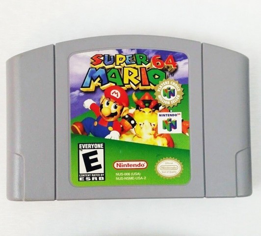 Super mario 64 sur nintendoo 64
