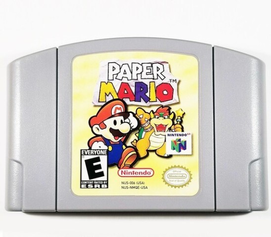 Paper mario sur nintendo 64