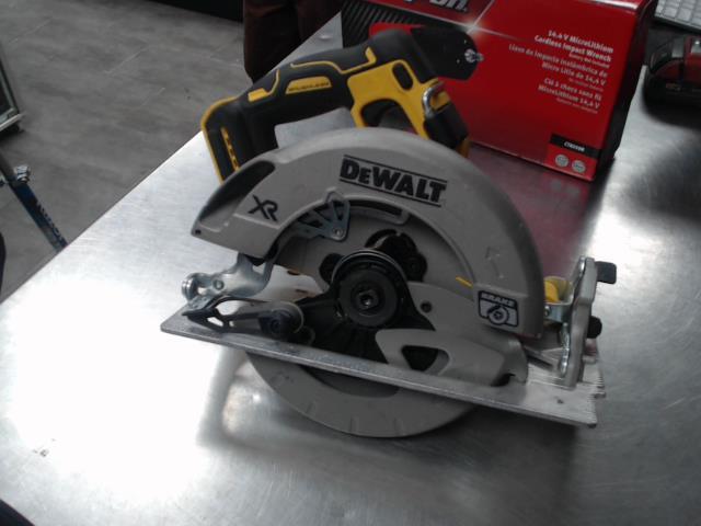 Scie ronde dewalt sans batterie brushles