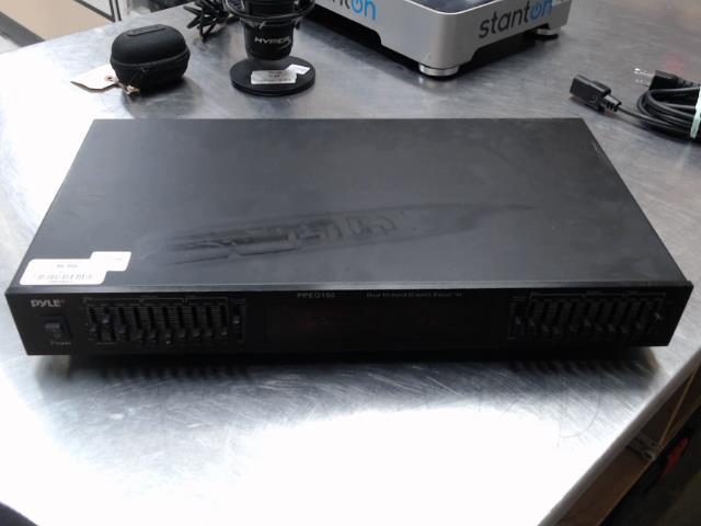 Dual 10-band graphic equalizer pyle