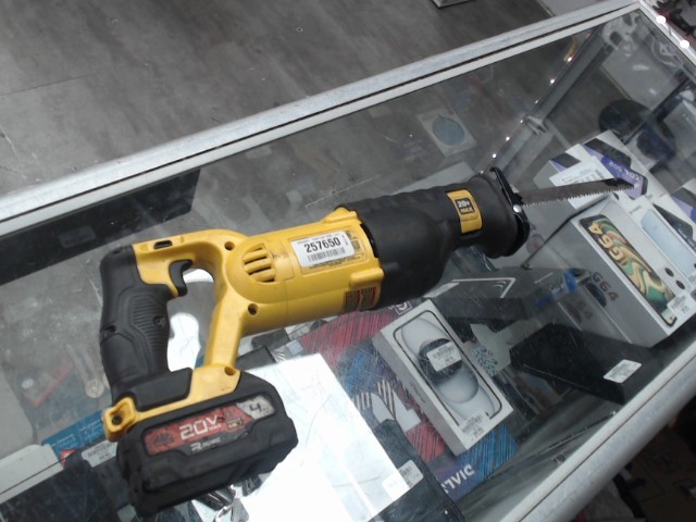 Reciprocating saw batterie 20v 4ah