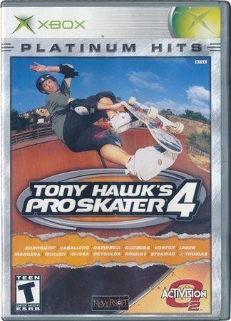 Tony hawk 4 [platinum hits] xbox