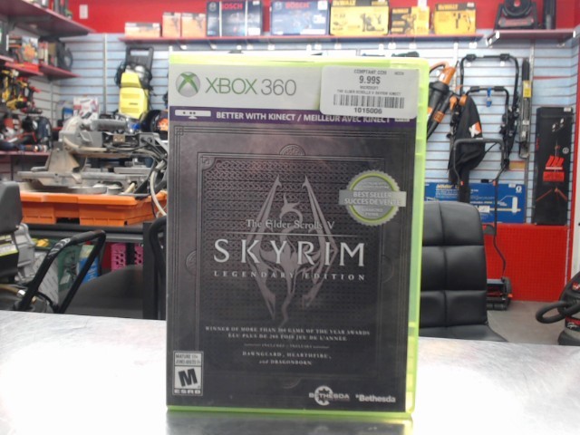 The elder scrolls v skyrim kinect
