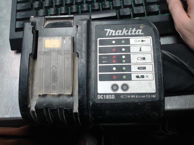 Chargeur makita 18v