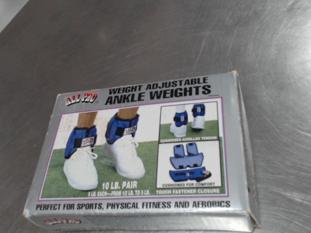 Poids ajustable pour cheville