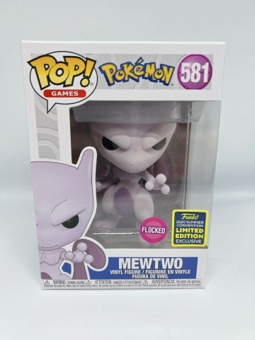 Funko pop mewtwo flocked #581 mint