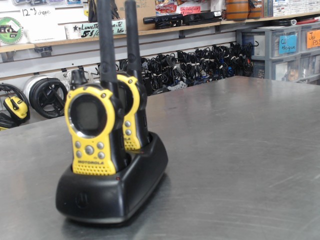 Paire walki talki+chargeur