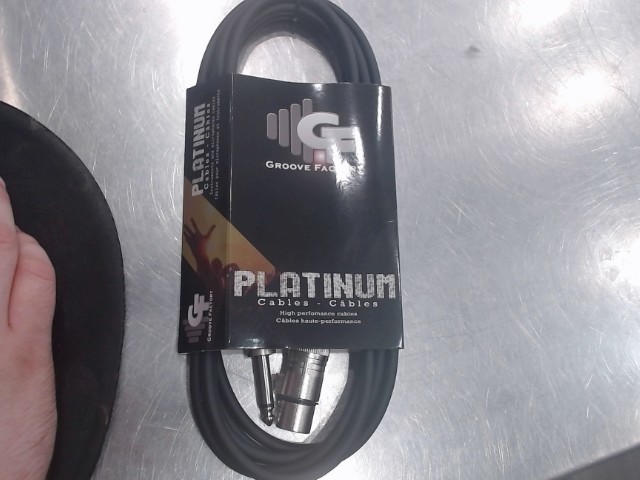 Cable xlr jack 1/4 (kana)