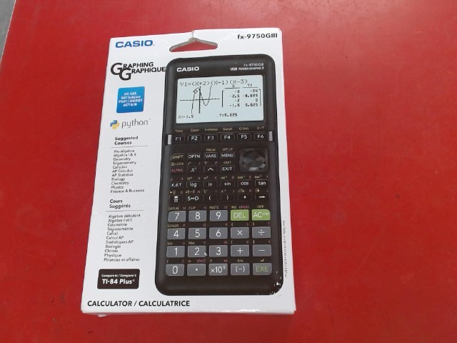 Calculatrice graphique new/neuve