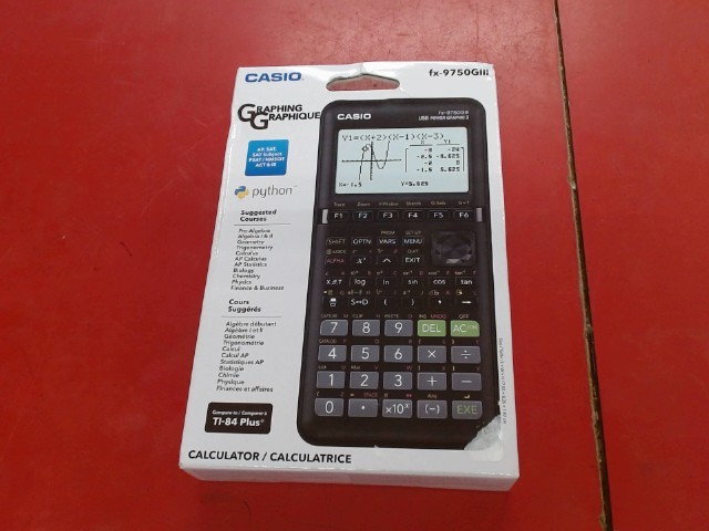 Calculatrice graphique new/neuve