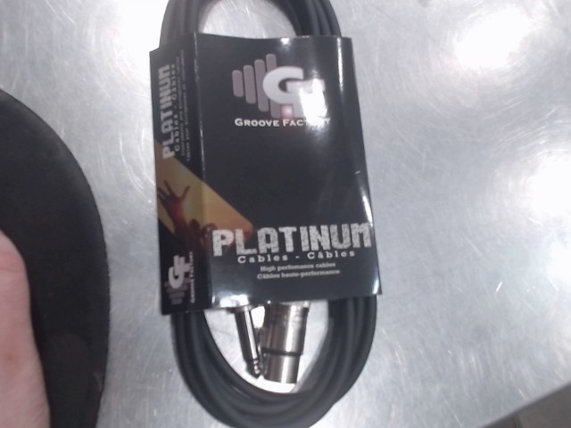 Cable xlr jack 1/4 (kana)