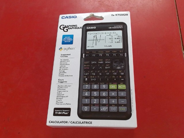 Calculatrice graphique new/neuve