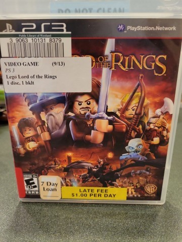 Lord of the rings playstation 3