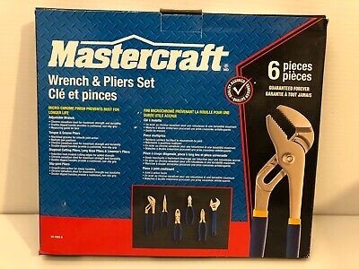 Wrench & pliers set 6 pieces