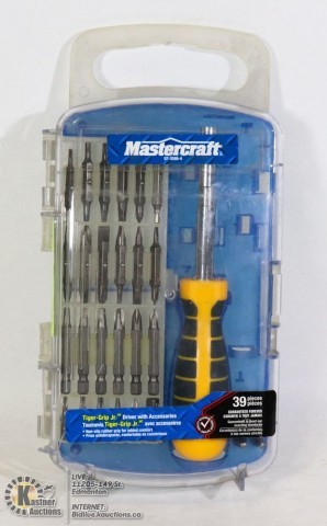 Tournevis grip jr avec acc 39 pieces