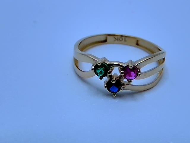 BAGUE EN OR 10KT POUR FEMME