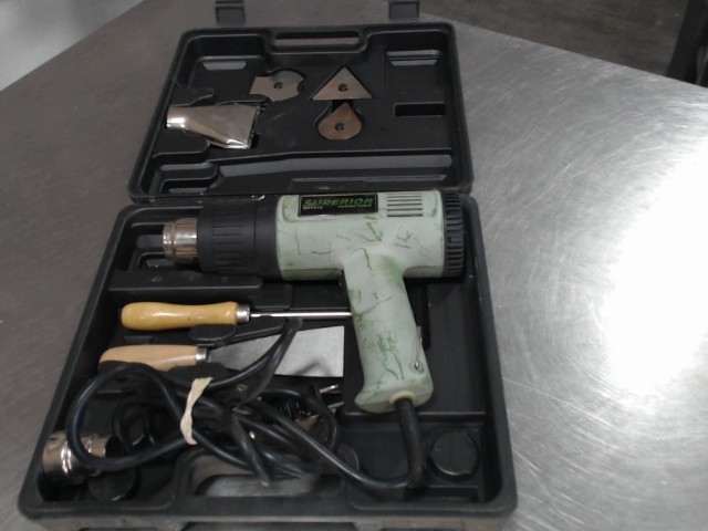 Heatgun electrique+acc dcase
