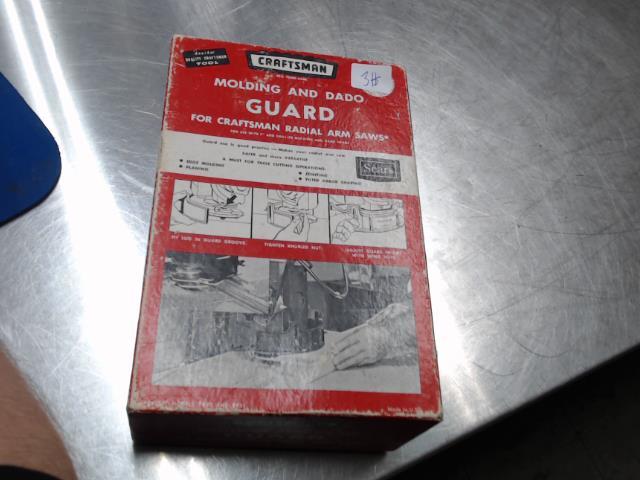 Molding and dado guard