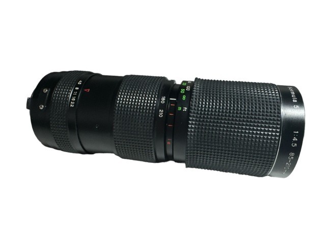 Vintage lens japonais formula 5 85-210