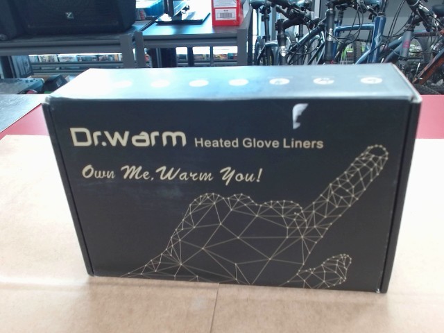 Heated glove liners neuf/new