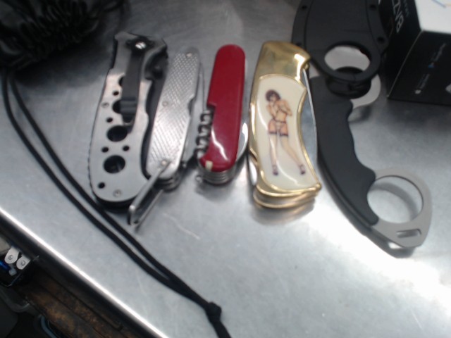 Swiss army pocket knife red