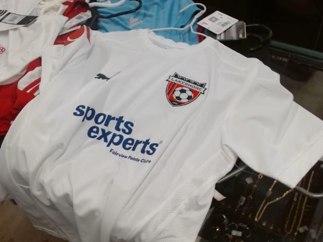 Lakeshore soccer jersey