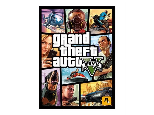 Grand theft auto v five