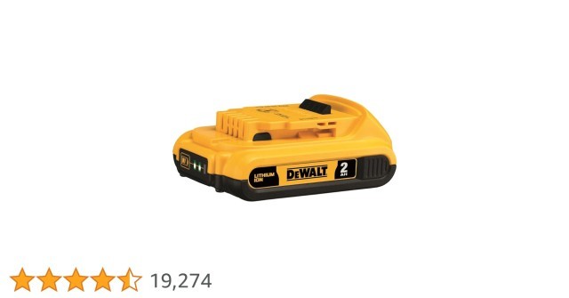 Battery dewalt 20vmax+2ah