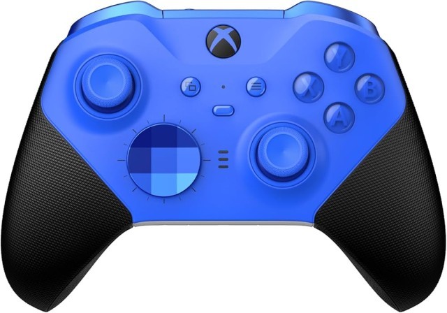 Manette elite 2 bleue+etui