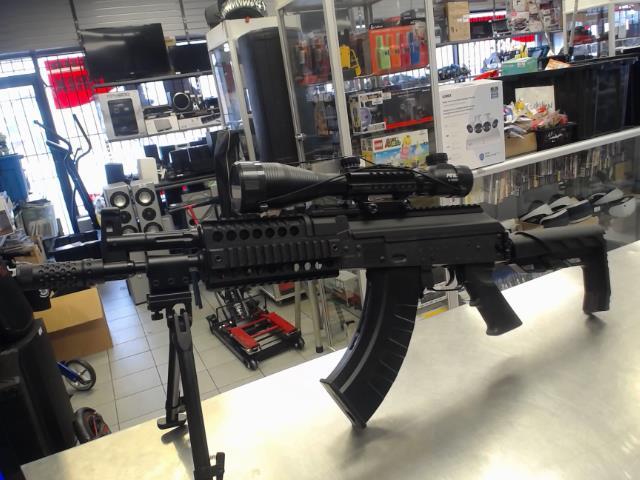 Crosman ak1 + scope + bipod